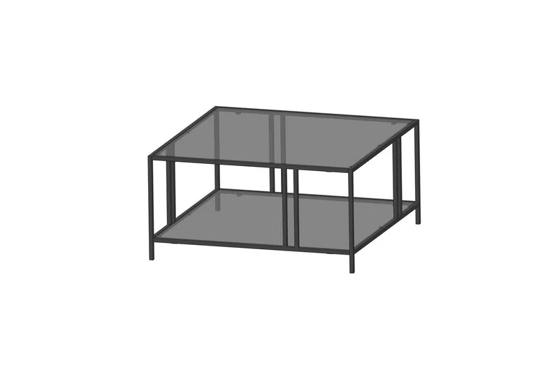 Ezer Stuebord 80 cm, Sort