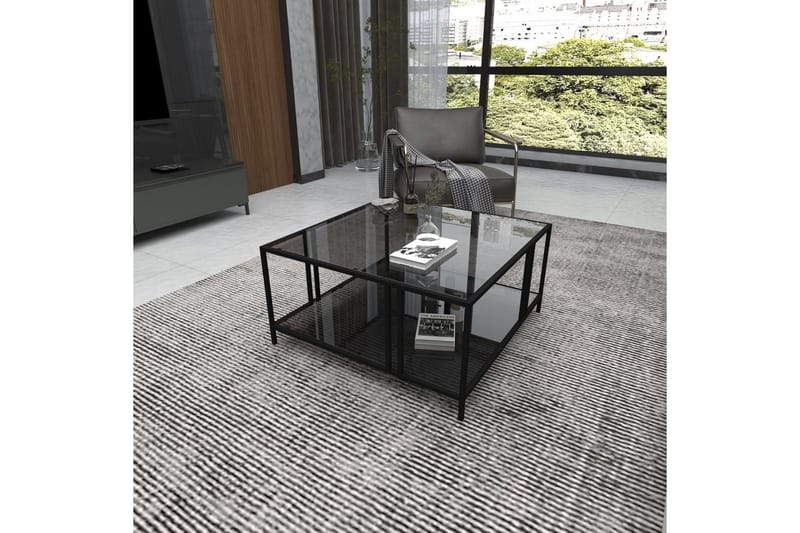 Ezer Stuebord 80 cm - Sort - Møbler - Bord - Sofabord