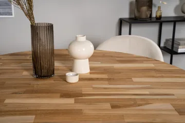 Ezra Matgruppe 100 cm Rund med 4 Sedavi Stoler - Beige - Møbler - Bord - Spisegrupper