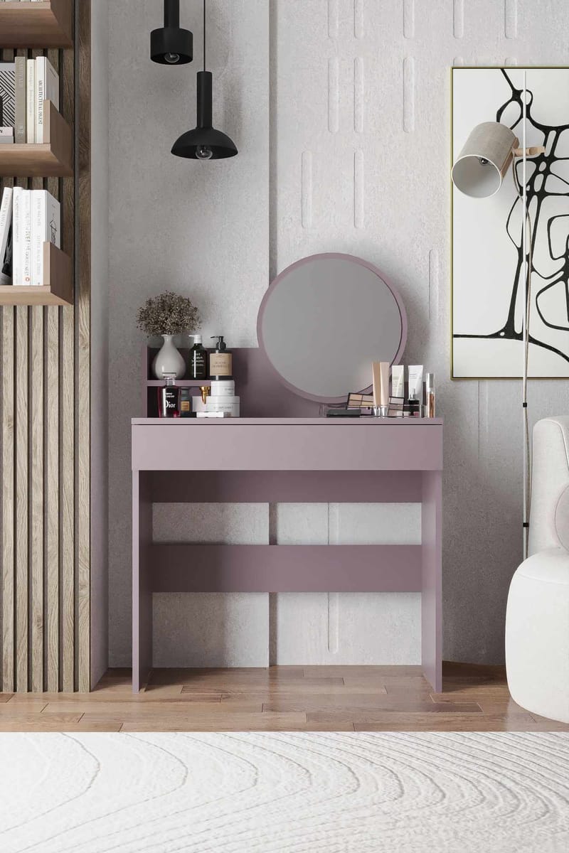 Fabrony sminkebord med speil 90 cm - Anemone - Møbler - Bord - Sminkebord & toalettbord