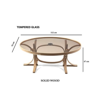 Faylin Sofabord 112 cm - Natur - Møbler - Bord - Sofabord
