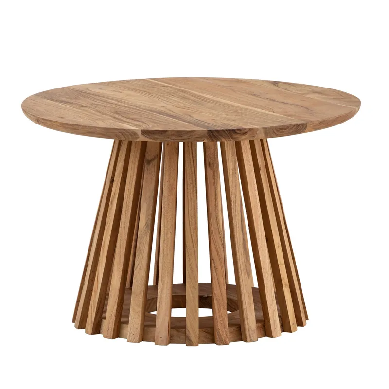 Feneri salongbord 60 cm rundt - Varm lysebrun - Møbler - Bord - Sofabord