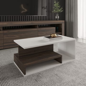 Fenlo Sofabord 90x35x44,8 cm - Hvit valnøtt - Møbler - Bord - Sofabord