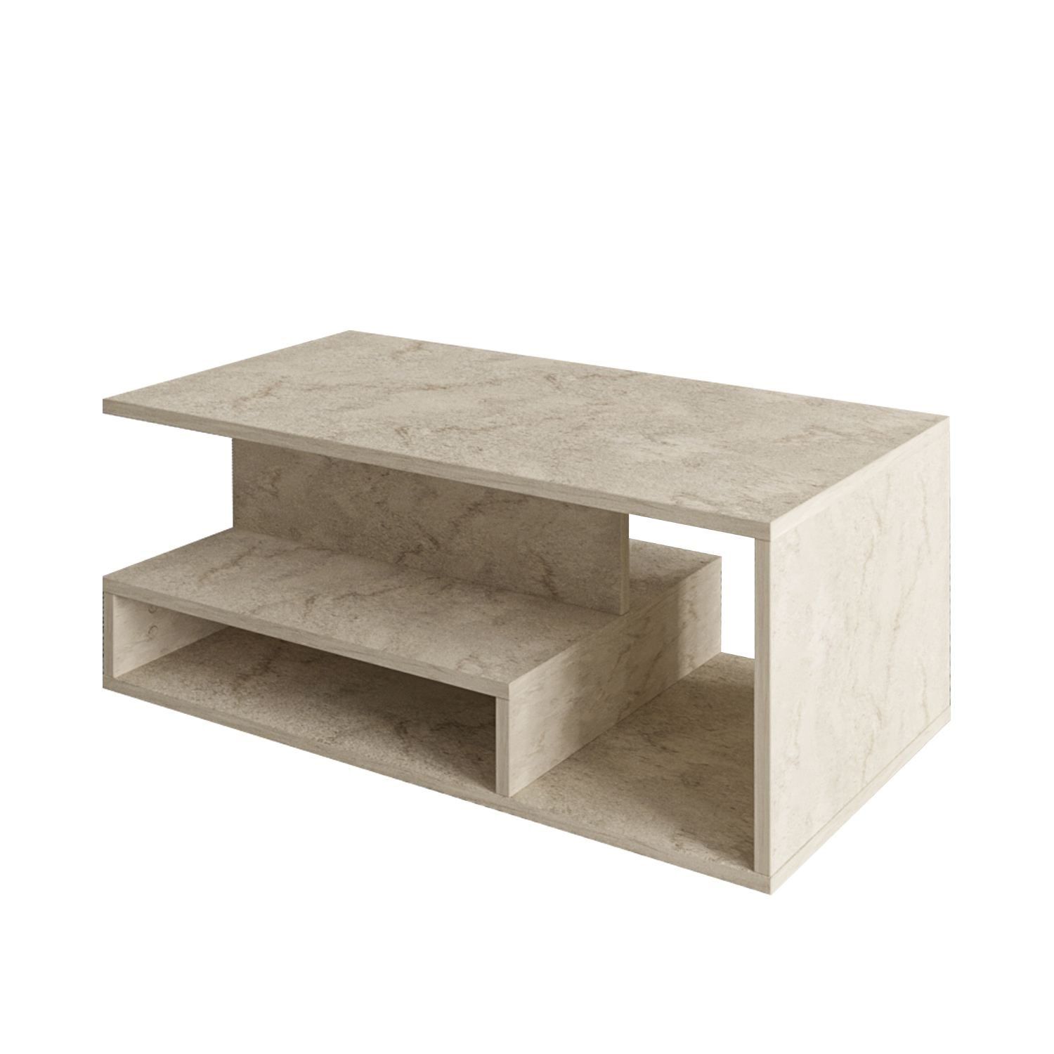 Fenlo Sofabord 90x35x44,8 cm - Travertin