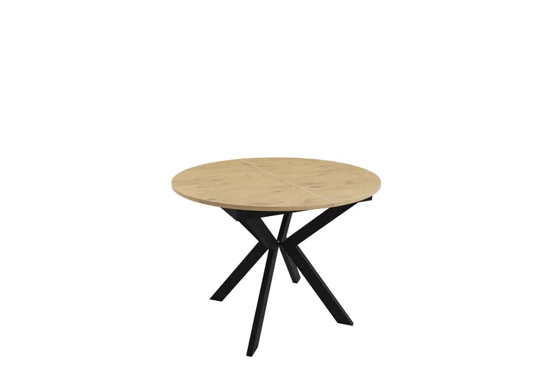 Ferrer Spisebord 138 cm, Svart/Beige