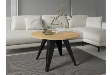 Festus Sofabord 75 cm - Svart/Beige - Møbler - Bord - Sofabord