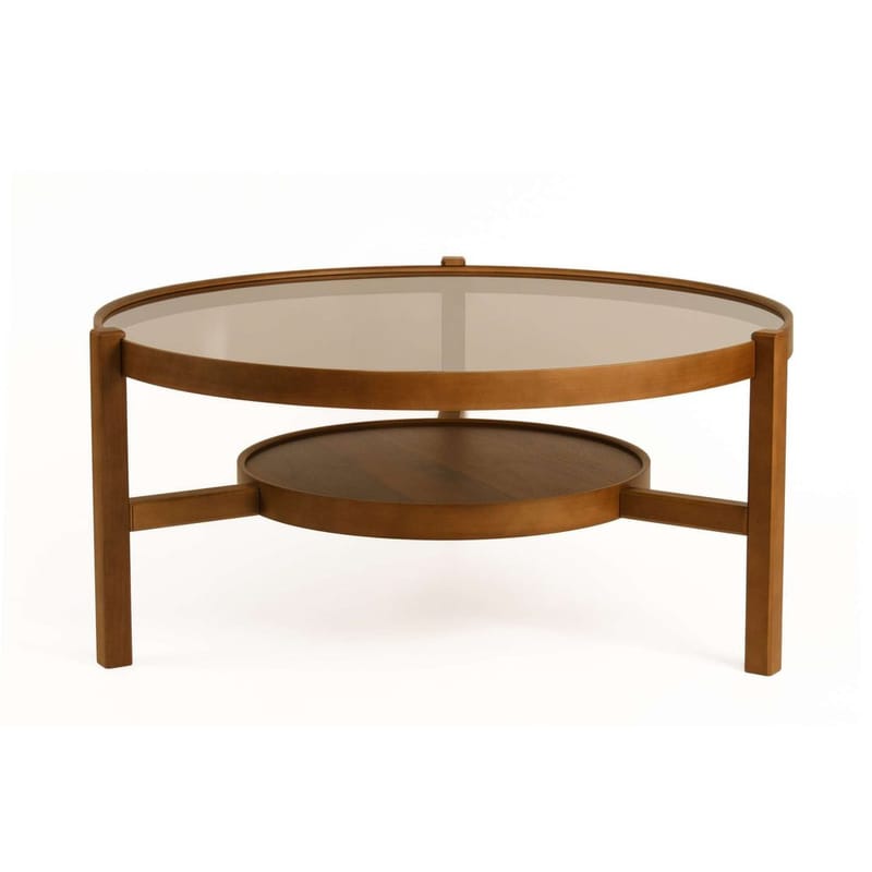 Florai Sofabord 100 cm - Mørkebrun - Møbler - Bord - Sofabord