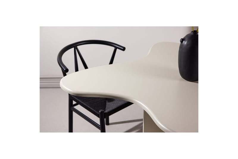 Flower Ovalt Spisebord 190 cm - Beige - Møbler - Bord - Spisebord & kjøkkenbord