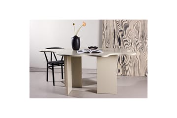 Flower Ovalt Spisebord 190 cm - Beige - Møbler - Bord - Spisebord & kjøkkenbord