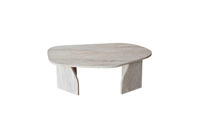 Fredrilla Sofabord 105 cm - Beige - Møbler - Bord - Sofabord
