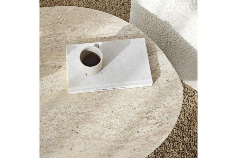 Fredrilla Sofabord 105 cm - Beige - Møbler - Bord - Sofabord