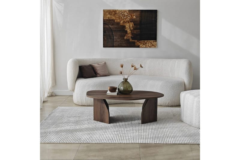 Fredrilla Sofabord 105 cm - Brun - Møbler - Bord - Sofabord