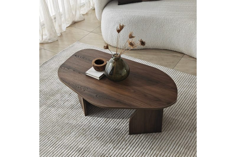 Fredrilla Sofabord 105 cm - Brun - Møbler - Bord - Sofabord
