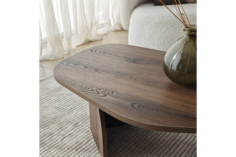 Fredrilla Sofabord 105 cm - Brun - Møbler - Bord - Sofabord