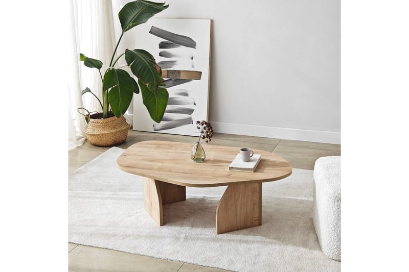 Fredrilla Sofabord 105 cm - Naturell - Møbler - Bord - Sofabord