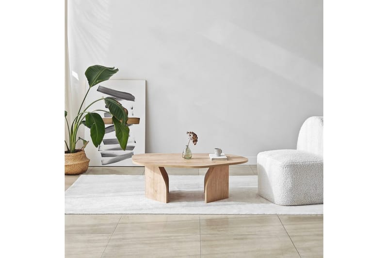 Fredrilla Sofabord 105 cm - Naturell - Møbler - Bord - Sofabord