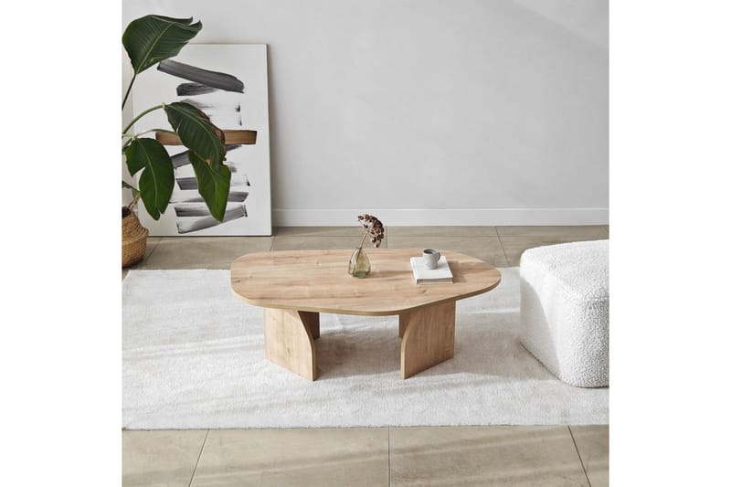 Fredrilla Sofabord 105 cm - Naturell - Møbler - Bord - Sofabord
