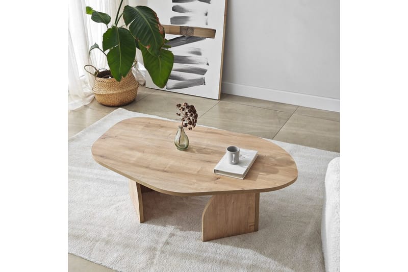 Fredrilla Sofabord 105 cm - Naturell - Møbler - Bord - Sofabord