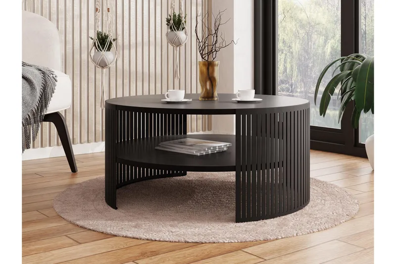 Friend Sofabord 75 cm - Svart - Møbler - Bord - Sofabord