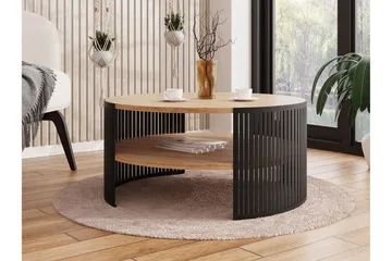 Friend Sofabord 75 cm - Svart/Beige - Møbler - Bord - Sofabord