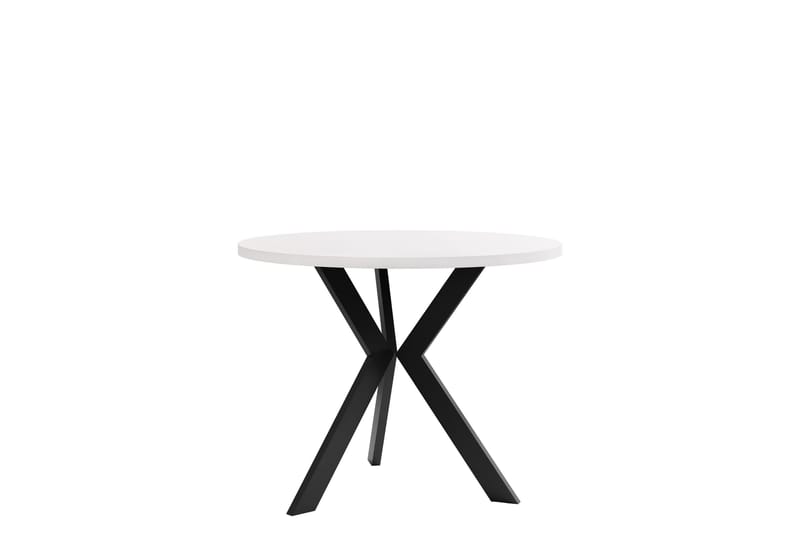 Froma Sofabord 65 cm, Hvit/Svart