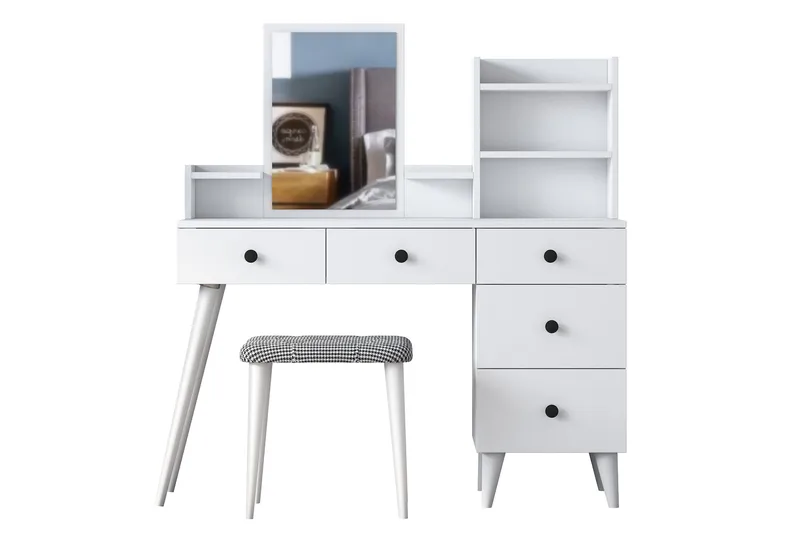 Fynnian Sminkebord 122,2 cm, Hvit