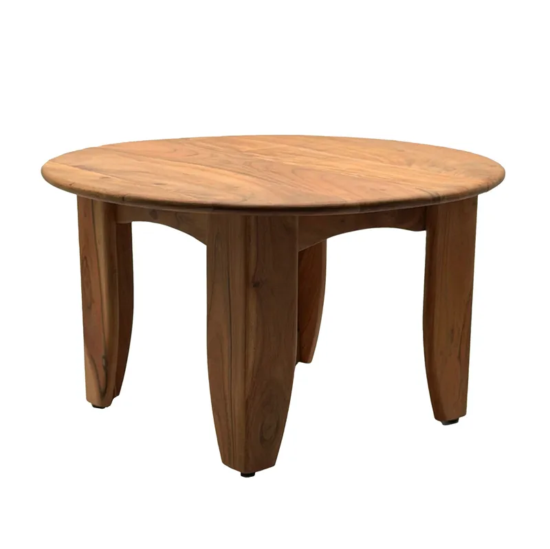 Fynricon sofabord 60 cm rundt, Varm brun