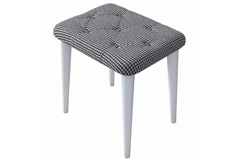 Fyodor Sminkebord 97,8 cm - Hvit - Møbler - Bord - Sminkebord & toalettbord - Sminkebord med speil