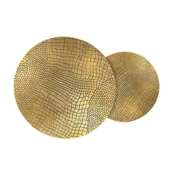 Galova Sofabord 60 cm Sett med 2 - Sølv og svart - Møbler - Bord - Sofabord