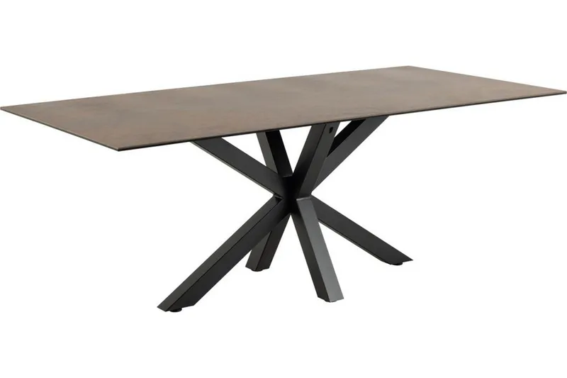 Ganesh Spisebord 100 cm Rektangulært, Brun