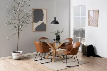 Ganesh Spisebord 119 cm Rund - Møbler - Bord - Spisebord & kjøkkenbord