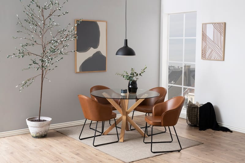 Ganesh Spisebord 119 cm Rund - Møbler - Bord - Spisebord & kjøkkenbord