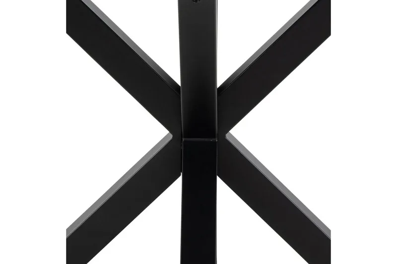 Ganesh Spisebord 119 cm Rundt - Hvit - Møbler - Bord - Spisebord & kjøkkenbord