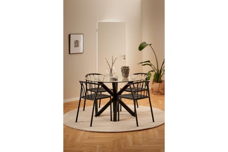 Ganesh Spisebord 119 cm Rundt - Møbler - Bord - Spisebord & kjøkkenbord