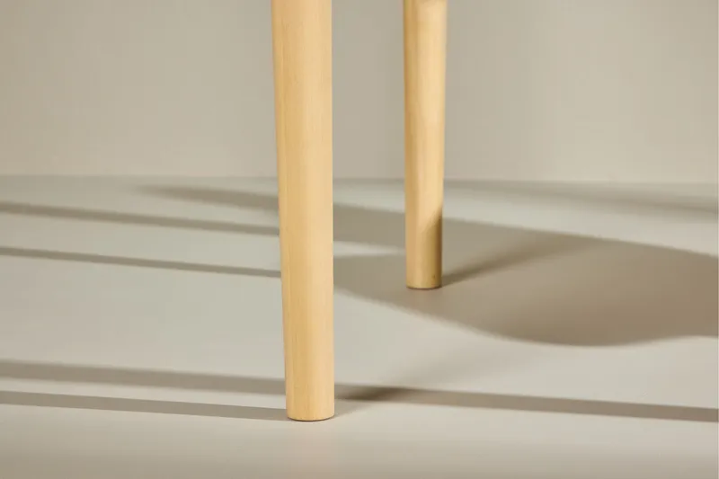 Gilda Spisebord 110 cm Rundt - Hvitlasert - Møbler - Bord - Spisebord & kjøkkenbord