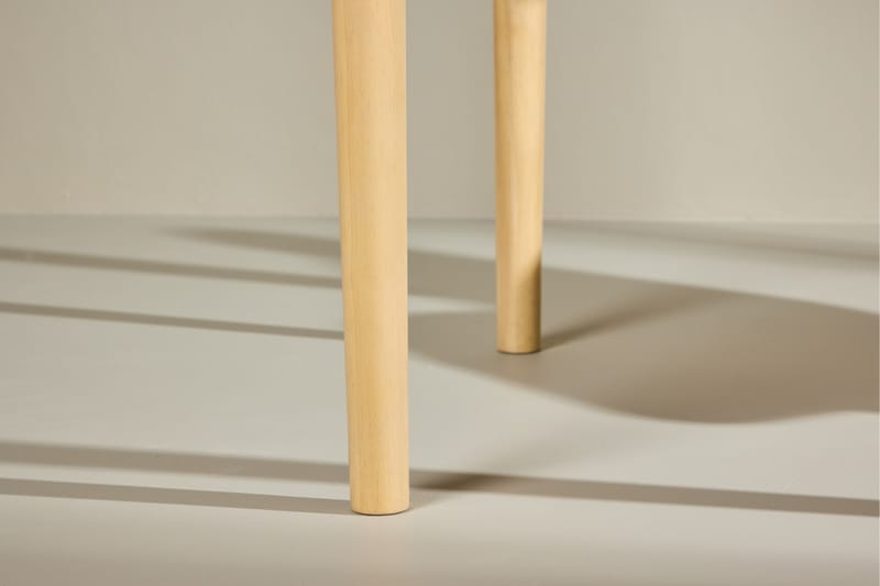 Gilda Spisebord 110 cm Rundt - Hvitlasert - Møbler - Bord - Spisebord & kjøkkenbord