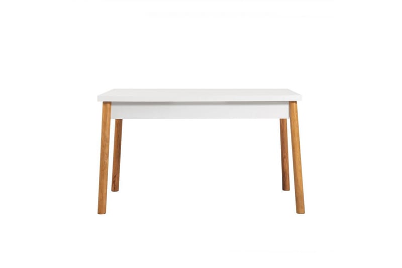 Glasnevin Spisegruppe Rektangulær - Hvit/Brun - Møbler - Bord - Spisegrupper