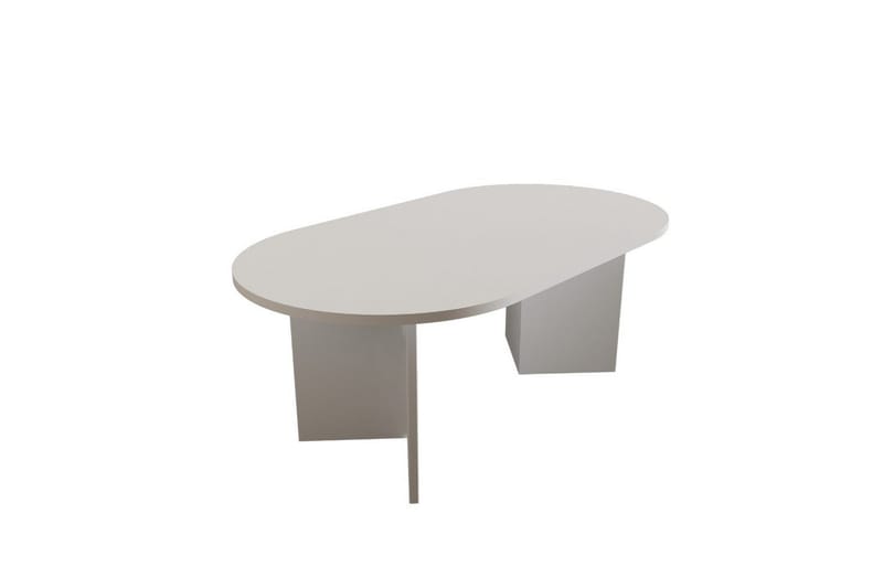 Glenure Sofabord 110 cm - Hvit - Møbler - Bord - Sofabord