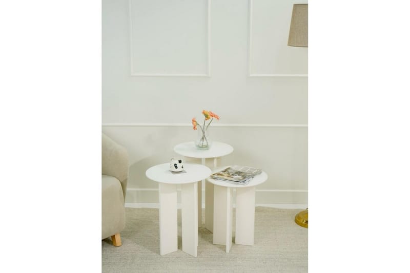 Glenure Sofabord 40 cm - Beige - Møbler - Bord - Sofabord
