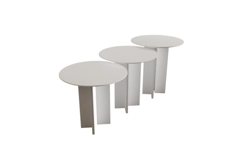 Glenure Sofabord 40 cm - Hvit - Møbler - Bord - Sofabord