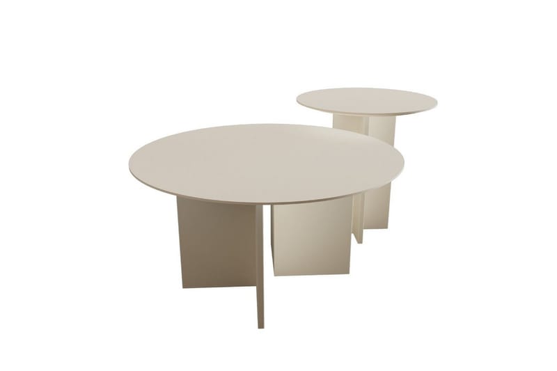 Glenure Sofabord 80 cm - Cremehvit - Møbler - Bord - Sofabord