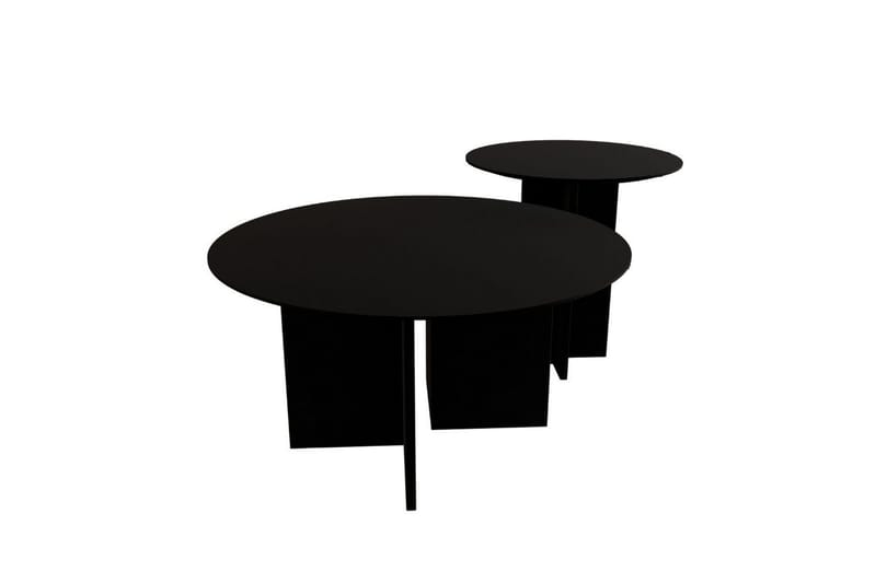 Glenure Sofabord 80 cm - Svart - Møbler - Bord - Sofabord