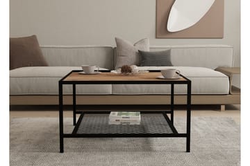 Gomis Sofabord 80 cm - Brun/Svart - Møbler - Bord - Sofabord