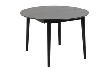 Grasonville Forlengbar Spisegruppe 115-154 cm + 4 stk. Spisestoler - Svart - Møbler - Bord - Spisegrupper