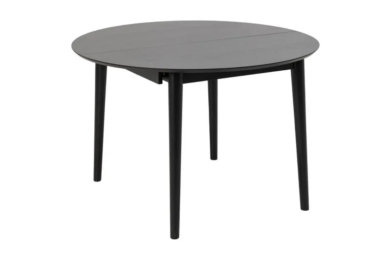 Grasonville Forlengbar Spisegruppe 115-154 cm + 4 stk. Spisestoler - Svart - Møbler - Bord - Spisegrupper