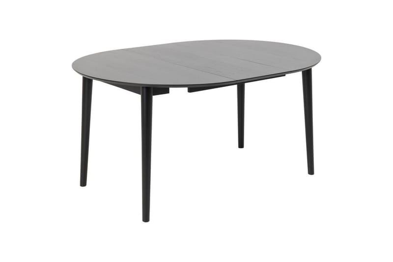 Grasonville Uttrekkbar Spisegruppe 115-154 Cm + 4 Spisestuestoler - Svart - Møbler - Bord - Spisegrupper