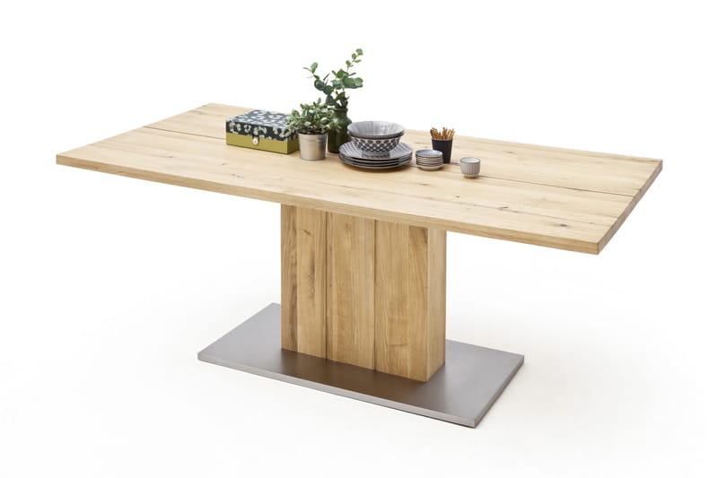 Grema Spisebord 220 cm - Tre/Natur - Spisebord & kjøkkenbord