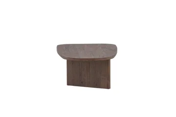 Grönvik ovalt sofabord 130 × 65 cm - Mørkebrun/valnøtt/tre - Møbler - Bord - Sofabord
