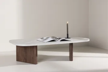 Grönvik Sofabord 130x65 cm - Lys grå - Møbler - Bord - Sofabord