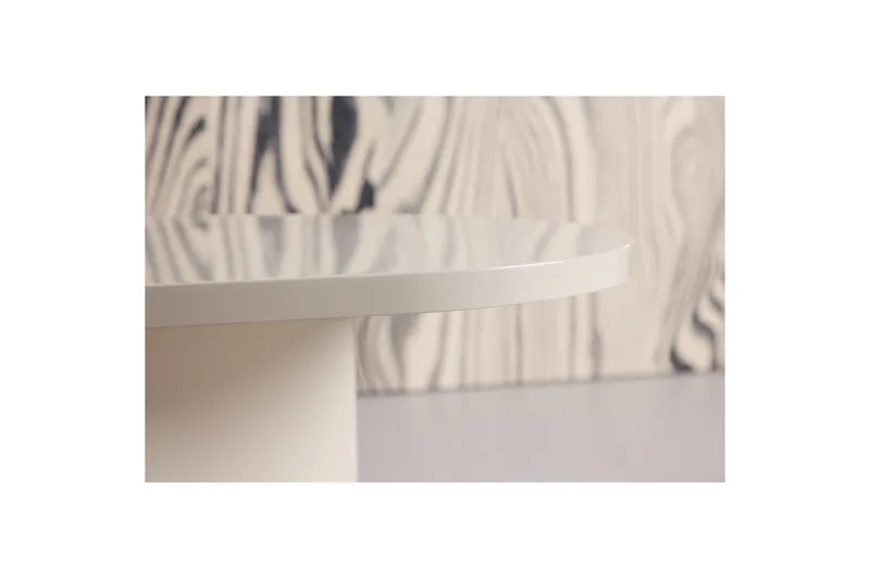 Grönvik Sofabord 135x65 cm i Malt Tre - Kremhvit - Møbler - Bord - Sofabord